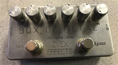 zvex Box Of Metal with bass guitar 